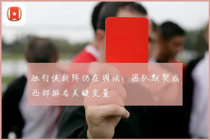 独行侠新阵仍在调试，团队默契成西部排名关键变量